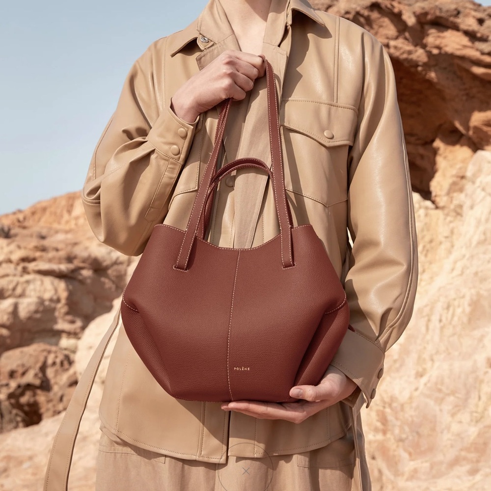 Polene Cyme Mini - Cognac - NWT